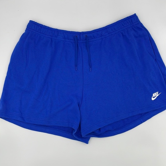 Nike Shorts Nike Womens Sportswear Plus Size Club Fleece French
